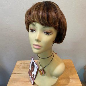 #151 SEPIA 100% HUMAN HAIR WIG